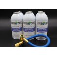 thumbnail image 1 of Arctic Air for R12, Refrigerant support, 6 cans and brass charging hose, 1 of 5