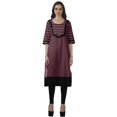 thumbnail image 2 of Moomaya Bollywood Designer Kurti WoMen's Printed Knee Length Kurta Tunic Tops, 2 of 6