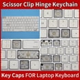 thumbnail image 1 of Remplacement Keycap Key Cap &Cissor Clip&Hinge pour Apple A1644 Magic 2 Clavier Bluetooth Touche & Clips 3 Charnière, 1 of 5