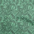 thumbnail image 1 of oneOone Cotton Flex Sea Green Fabric Block Sewing Craft Projects Fabric Prints By Yard 40 Inch Wide, 1 of 5