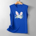 thumbnail image 5 of EGNMCR Easter T-Shirts Imprimés pour Femmes T-Shirts Graphiques pour Femmes T-Shirts Sans Manches d'Été Décontractés pour Femmes Hauts Réguliers à Col Rond Imprimé Débardeur Sans Manches Hauts Femmes T-Shirts, 5 of 5