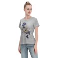 thumbnail image 4 of T-Shirt Basique à Manches Courtes pour Femmes Naruto Hinata, 4 of 6