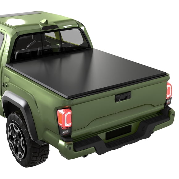 Outsunny 6ft Soft Tri-Fold Truck Bed Tonneau Cover for 5.75/5.8 ft Bed
