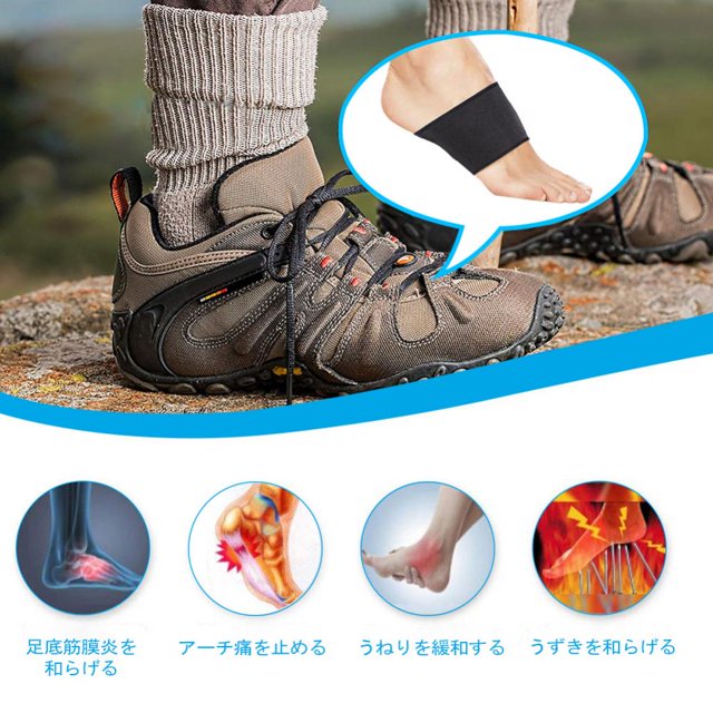 FLAMEEN Arch Support, Foot Sleeves , Foot Arch Support , Arch Cushion, For Feet Flat Feet Plantar Fasciitis Foot