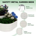 thumbnail image 4 of BeesClover Galvanized Steel Raised Garden Bed Kit, 30" Deep Root Planter Box for Vegetables, Herbs & Flowers, Easy Assembly, 4 of 6