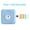Blue, variant on TopLLC Portable Thermal Printer Wireless Bluetooth Printer Thermal Portable Bluetooth 58mm Mini Wireless POS Image Photo For Phone