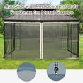 thumbnail image 4 of Outsunny 10' x 13' Gazebo Replacement Mosquito Netting Screen Walls, 4 of 10