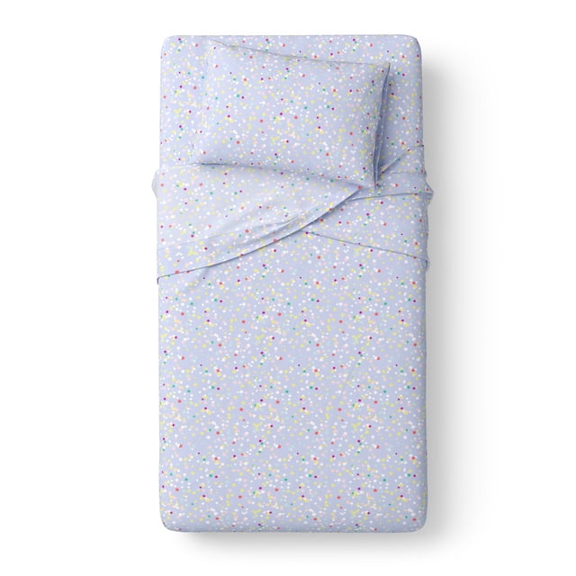 Mainstays Kids 220TC Cotton Star Twin, 3 Piece Sheet Set