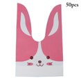 thumbnail image 1 of Coofit 50PCS Candy Bag Rabbit Ears Design Treat Bag Party Favor Bag for Cookies Candy, 1 of 10