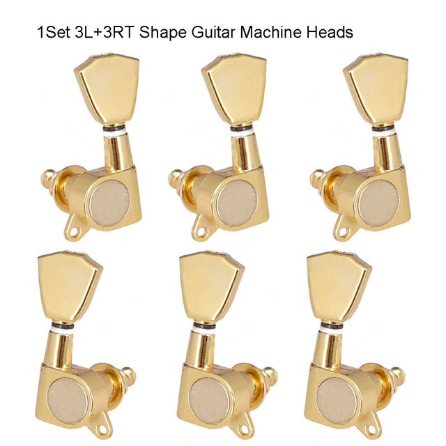 3L3R 6R6L TSize Verrouillage Chevilles Guitare Machine Têtes Tuner Pièces de Rechange