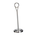 thumbnail image 4 of ziyahi Stainless Table Number Holder Sign Holder Photo Stand for Hotel Silvery 20cm, 4 of 7