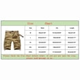 thumbnail image 4 of Ketyyh-chn99 Men's Cargo Pants Summer Drawstring Fashion Fall Men's Summer Fashion And Leisure Pants With Multi-pocket Solid Color Overalls Army Green,XL, 4 of 5
