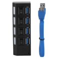 thumbnail image 2 of Commutateur d'Extension Port d'Extension USB3.0 à 4 Ports Port d'Extension de Commutateur de Concentrateur USB avec Alimentation Électrique, 2 of 8