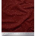 thumbnail image 1 of Soimoi Polyester Crepe Fabric Stars Shirting Print Fabric by The Yard 42 Inch Wide, 1 of 3