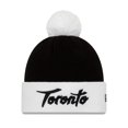 thumbnail image 1 of Ensemble des Fêtes pour Hommes Toronto Raptors NBA Authentics City Series, Tuque Tricotée Blanche à Revers avec Pompon, 1 of 2
