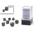 thumbnail image 1 of Mini-Polyhedral 7-Dice Set: Festive Mosaic/Yellow (CHX20450), 1 of 1