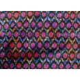 thumbnail image 4 of oneOone Cotton Poplin Fabric Chevron Ikat Decor Fabric Printed BTY 42 Inch Wide, 4 of 4