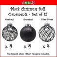 thumbnail image 3 of Sleetly Boules de Noël Bleues, Ensemble de 16, 3 of 5