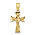 thumbnail image 1 of 10K Yellow Gold Cross Pendant, 1 of 2