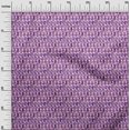 thumbnail image 3 of oneOone Coton Cambric Violet Tissu Fruits Ananas Tissu pour Robe Tissu Imprimé Tissu au Mètre 42 Pouces de Large, 3 of 4