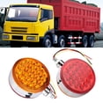 thumbnail image 2 of 48LED Double Face Single Stud Mount Side Marker Reflective Sealed Light or Trailer Truck, 2 of 7