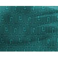 thumbnail image 4 of oneOone Georgette Viscose Fabric Greek Key Geometric Printed Fabric 1 Yard 42 Inches, 4 of 4
