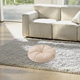 thumbnail image 4 of Matoen Cushion Thickened Fabric Round Balcony Tatami Windowsill Floor Machine Washable, 4 of 8