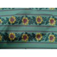 thumbnail image 4 of oneOone Cotton Poplin Fabric Leaves & Floral Block Print Sewing Fabric BTY 56 Inch Wide, 4 of 4