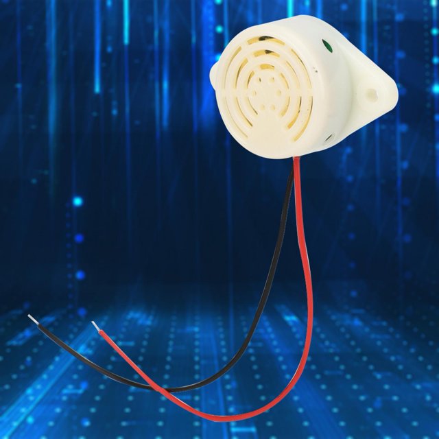 Active Buzzer Beeper 12cm/4.72in DC 3-24V Active Type Alarm Copier Computer Printer