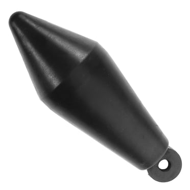 WRITWAA Boat Protection Marine Buoy Dock Bumper Black Rubber Water Visibility Marine Equipment 1Pack