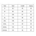 thumbnail image 5 of BJYX T-shirt Femmes Mesh Floral Imprimé Tops Irrégulière Ourlet Tunique Chemise Pull Manches Longues Col Rond Chemisiers, 5 of 5