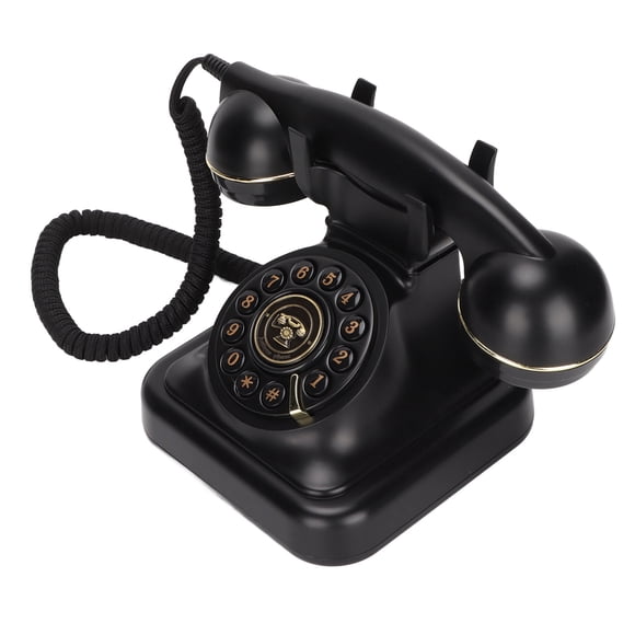 Vintage Landline Telephone, Multi Purpose Vintage Wired Telephone For Office