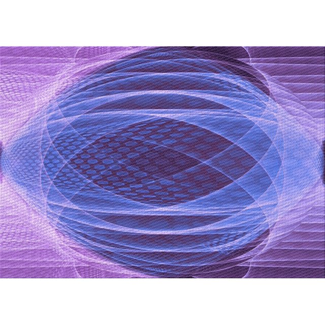 Ahgly Company Machine Washable Indoor Rectangle Transitional Purple Amethyst Purple Area Rugs, 5' x 7'