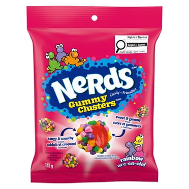 Friandises nerds Gummy Clusters Arc-en-Ciel 142g