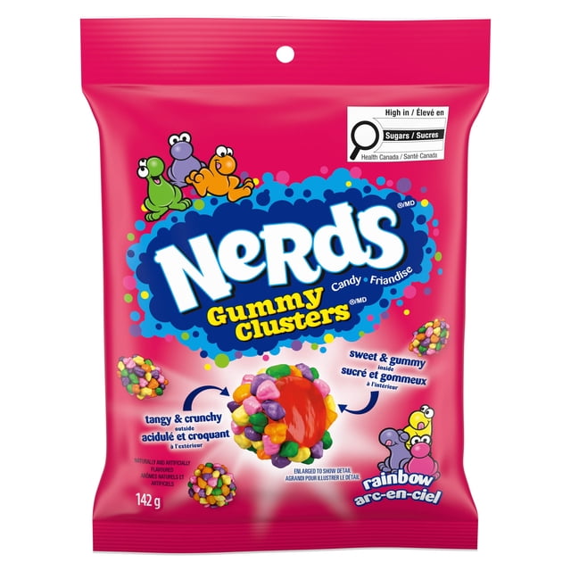 NERDS GUMMY CLUSTERS RAINBOW 142g