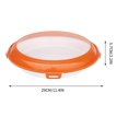 thumbnail image 2 of D Food Grade Pp Fresh Keep Tray Sealed Container For Fruits Vegetables Produce Storage, Bpa Free Kitchen Organizer Box With Lid, Airtight Food Saver Container, 2 of 5