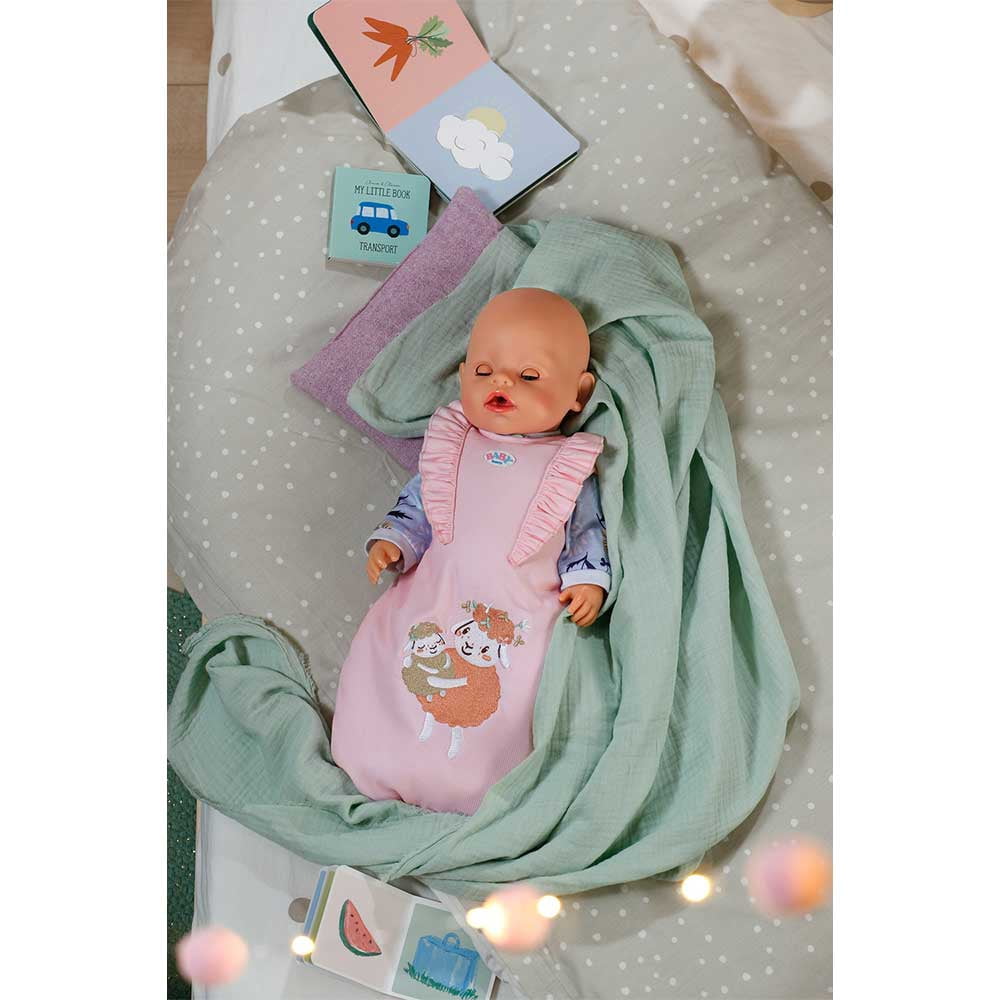 Baby Born Sleeping Bag Flowers for 36cm and 43cm Dolls