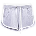 thumbnail image 1 of Yuyuzo Plus Size Shorts for Women High Waisted Drawstring Workout Shorts Running Athletic Gym Shorts, 1 of 3