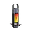 thumbnail image 3 of TIMIFIS Bluetooth Speakers Portable Wireless Bluetooth Speaker Flame LED Lamp Wireless Charger HiFi 3D Gift, 3 of 6