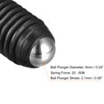 thumbnail image 4 of Unique Bargains Ball Point Set Screws, M10 x 12mm High Carbon Steel Metric Spring Hex Socket Grub Screw 20 Pack, 4 of 7