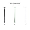 thumbnail image 2 of Model Railway Lights Accessories Scenery Scale 1:87 Track Light Yards Landscape Decorations Outdoor LED Metal Lamppost Green（White Light）, 2 of 7