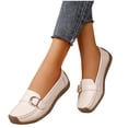 thumbnail image 4 of style Mode Été Mode Femme Décontractée Polyvalente Semelle Souple Décontractée style Printemps et Été Mocassins à la Mode et Confortables, 4 of 5