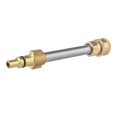 thumbnail image 2 of 1pc Pressure Washer Adapter Extension 1/4in Water Gun Foam Pot Converter PA8, 2 of 9