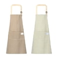 thumbnail image 1 of XZNGL Household Kitchen Cotton Linen Fouling Apron Cute And Sleeveless Smock, Stain Work Clothes, Apron, 1 of 2