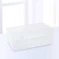 thumbnail image 3 of EGNMCR Closet Organizers and Storage, Storage Trunks & Bag Transparent Book Storage Box Sorting And Packaging Book Shelf Storage Box Desktop Children's Picture Book Storage Box a Pouch, 3 of 3