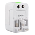 thumbnail image 3 of World Power Plug Adapter, Universal Travel Adapter White US AU UK EU Plug Portable  for 150 Countries, 3 of 8