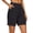 Black, variant on JYnXIANTI Shorts for Women High Waist Button Shorts Lounge Vintage Shorts Ladies Summer Comfortable Clothes for Beach
