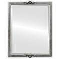 thumbnail image 1 of Athena Framed Mirror - Silver Leaf with Black Antique, 1 of 6