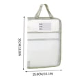 thumbnail image 5 of SDNall Large Capacity Clear Tote Bag for Documents and Art, Durable Transparent Storage with Flat Opening and Sturdy Handles for Easy Portability, 5 of 5