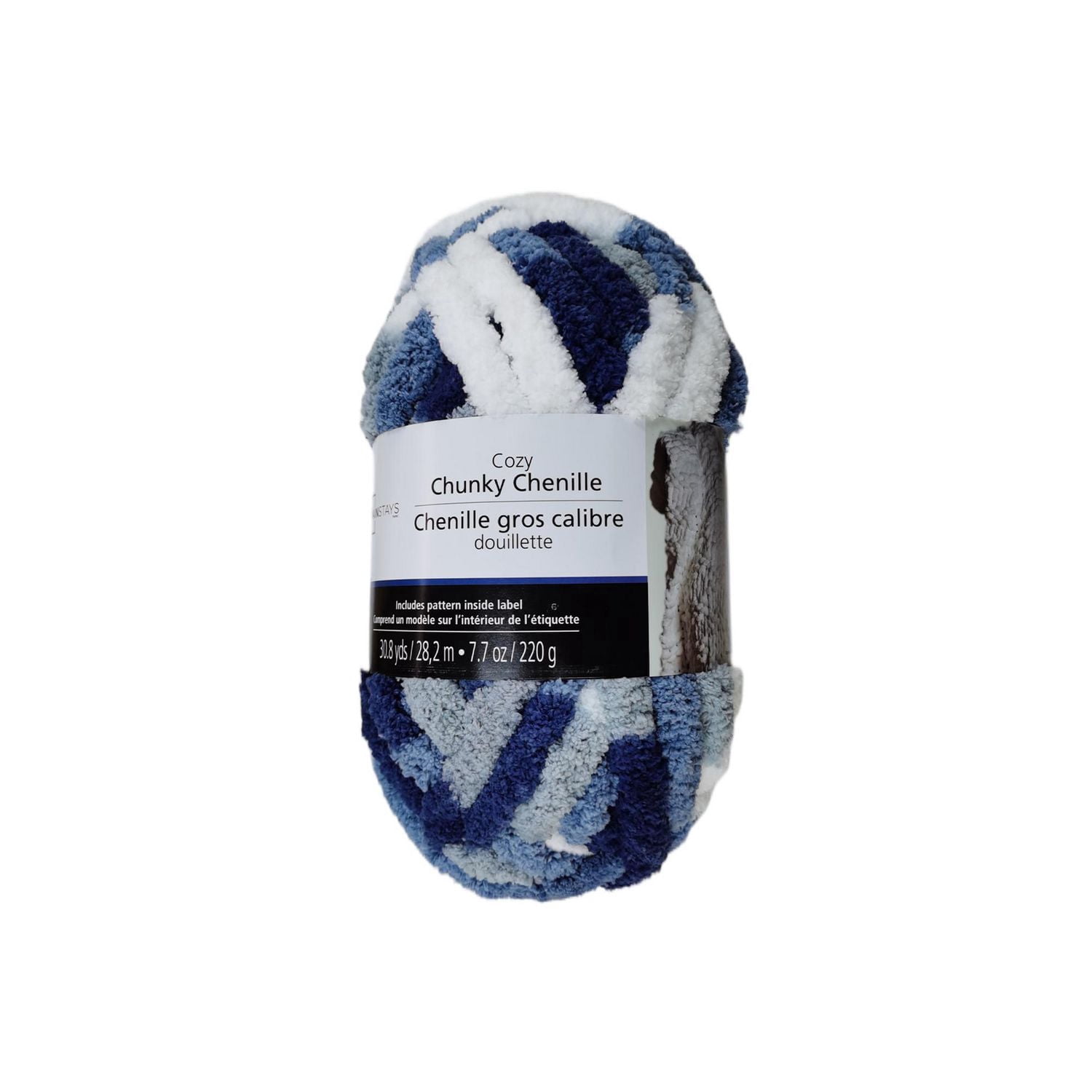 MAINSTAYS Cozy Warm By The Sea chenille yarn